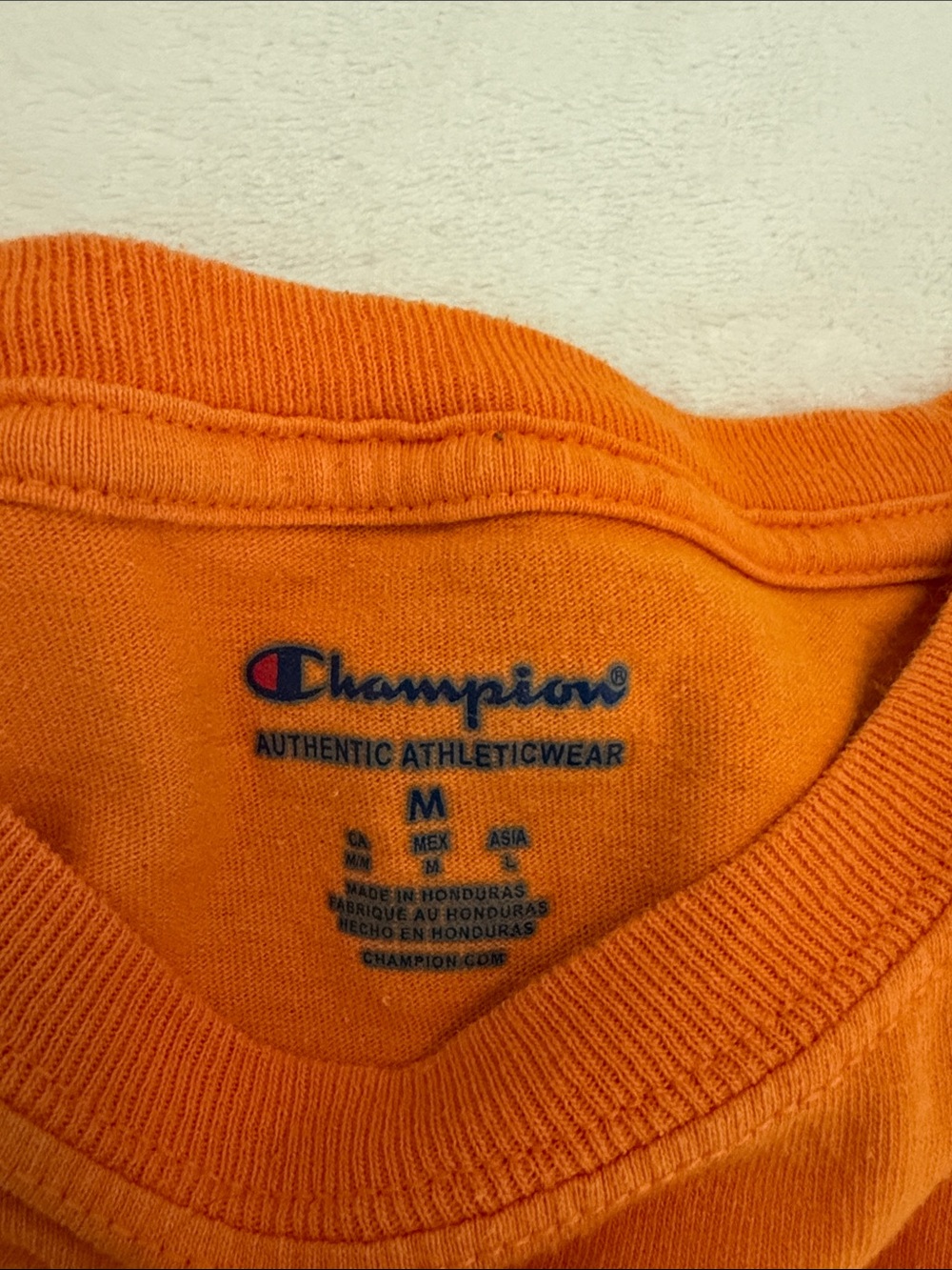 Champion Women’s Tennessee 'T' Graphic Tees in Orange & Gray - Picture 4 of 4